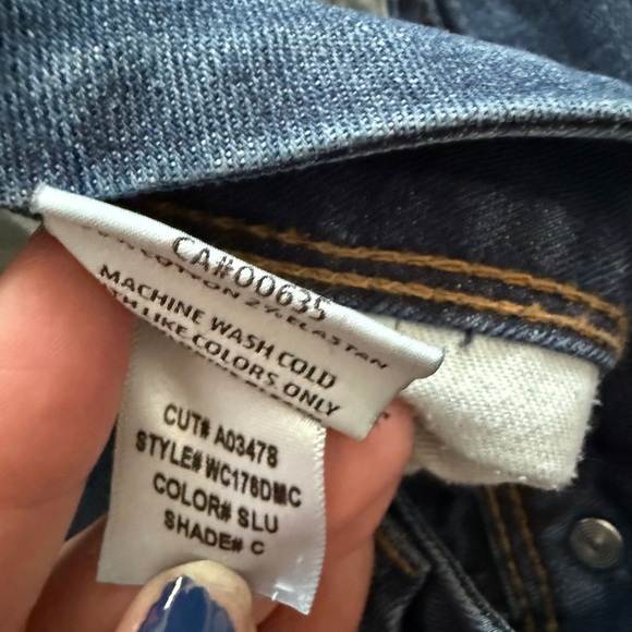 Hudson Jeans Blue Straight-Leg Classic Denim - Picture 7 of 9